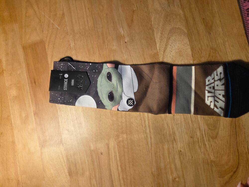New with tag stance Grogu Starwars socks